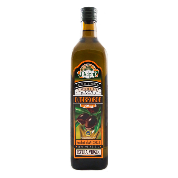 Оливковое масло Экстра Виржн с Крита "Delphi" 0,5л